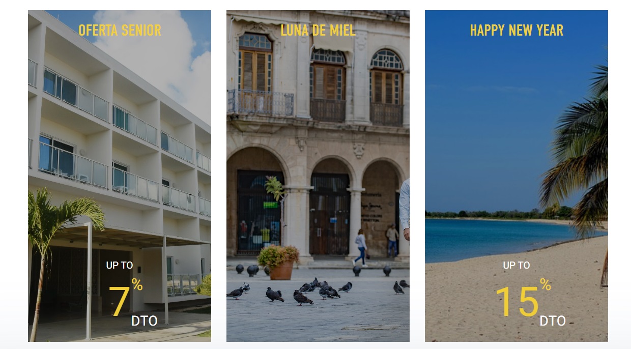 Ofertas de Gaviota por fin de año