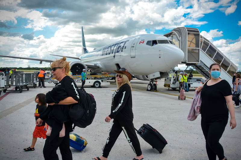 Visitantes a Cuba