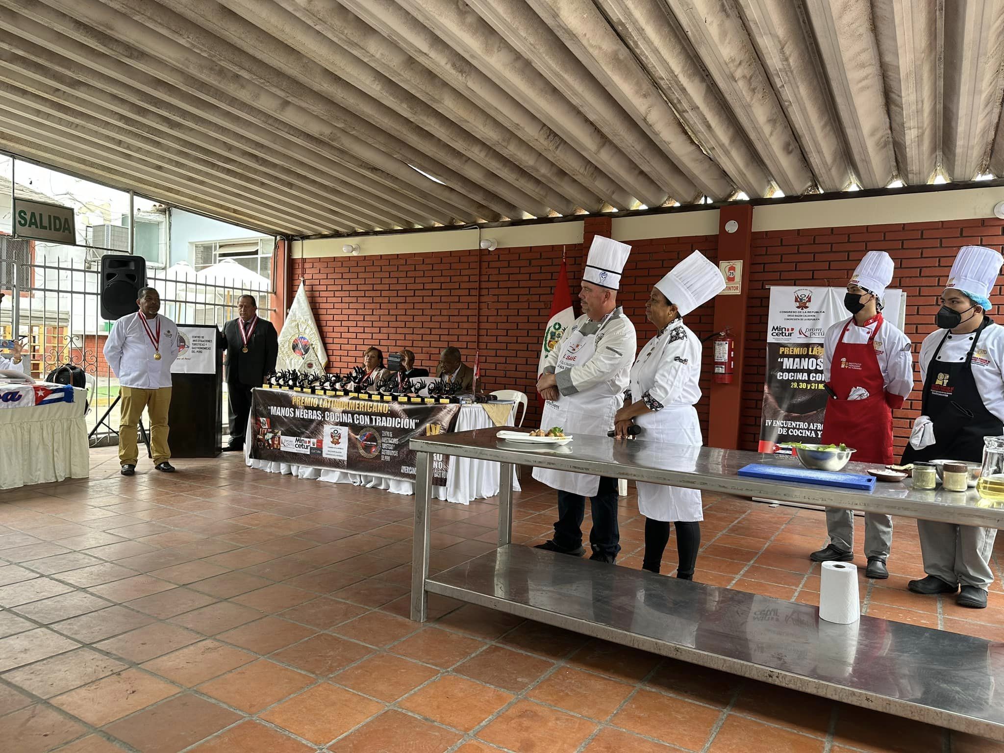 IV Encuentro Latinoamericano de Gastronomía y Cocina Afro-Latinoamericana “Manos Negras con Tradición 2023”. Foto: Citurg Diplomados