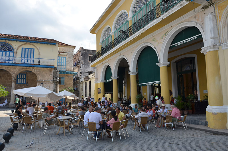 Cerveceria la Muralla antes de la pandemia