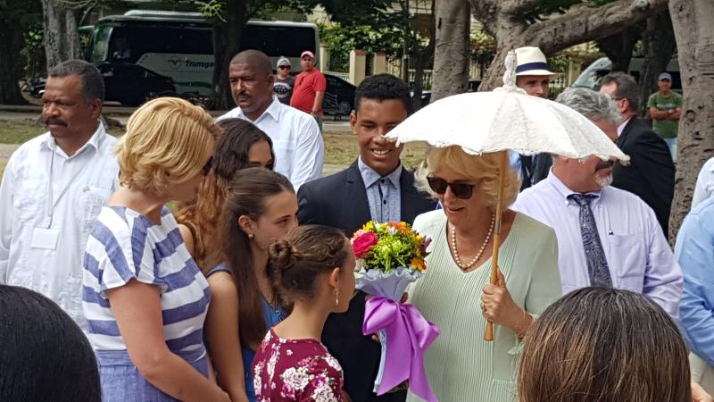 Charles y Camilla en Cuba: una visita muy popular