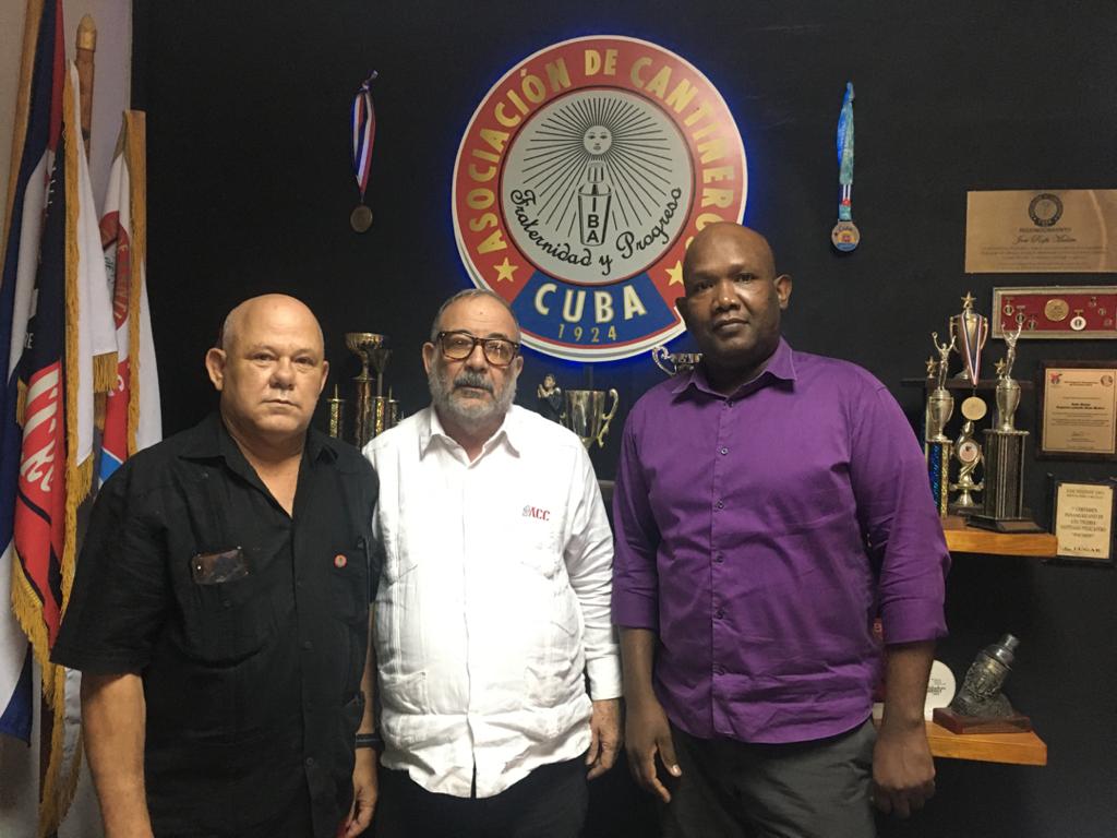 Rafa Malém y directivos de la ACC