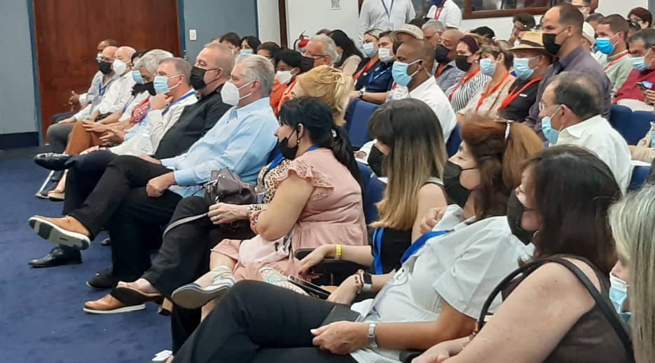 Presidente Miguel Díaz-Canel Bermúdez y Primer Ministro Manuel Marrero Cruz asisten a la Feria Internacional de Turismo FitCuba 2022