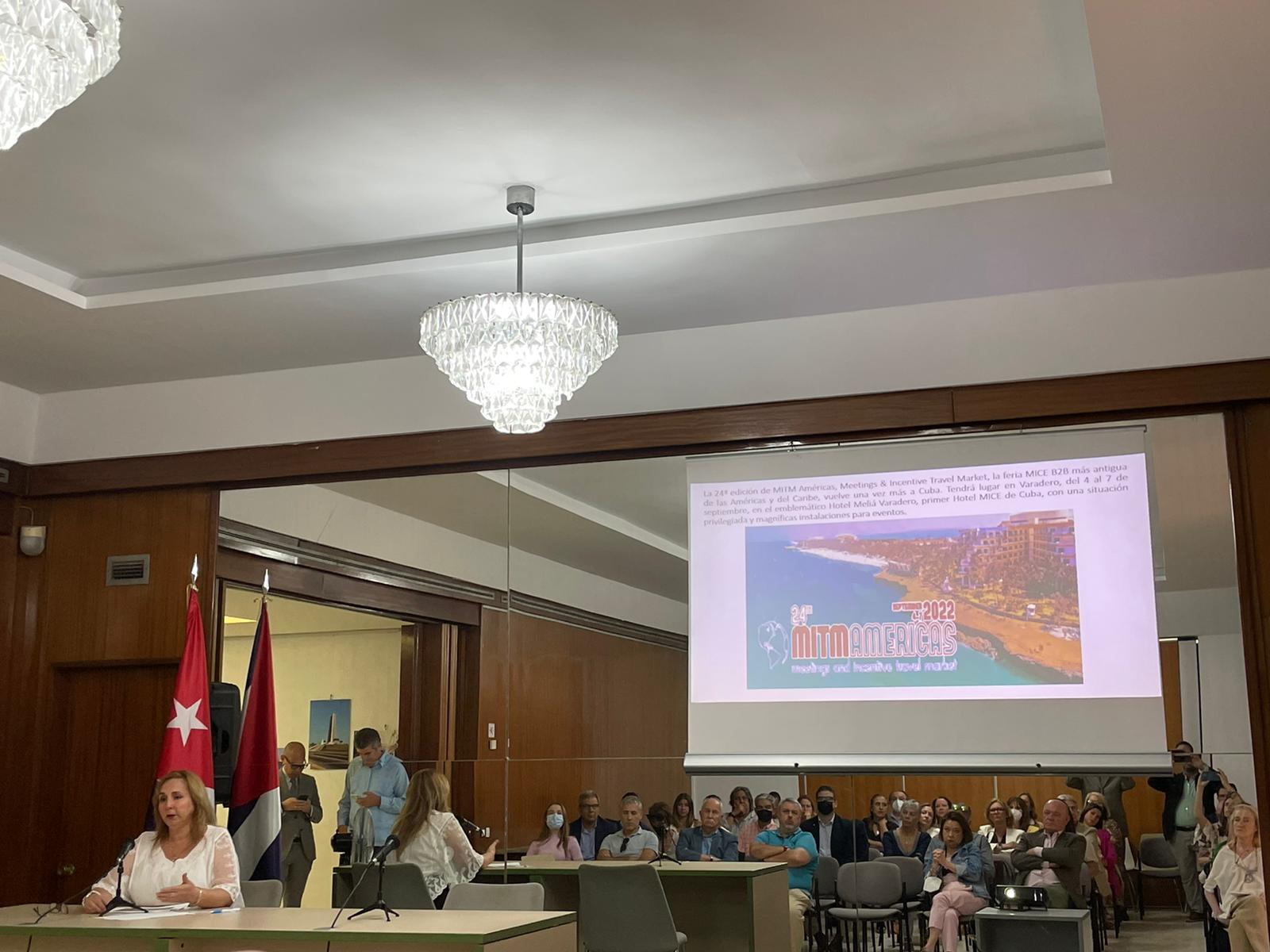 Presentan eventos en Embajada de Cuba en España