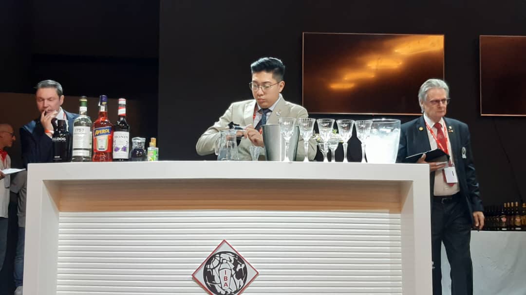 Representante de Ecuador en 69 Campeonato Mundial de Coctelería.