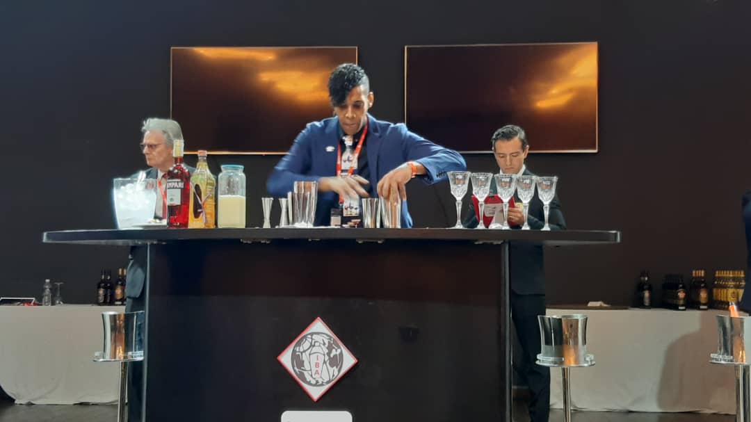 Representante de República Dominicana en 69 Campeonato Mundial de Coctelería.