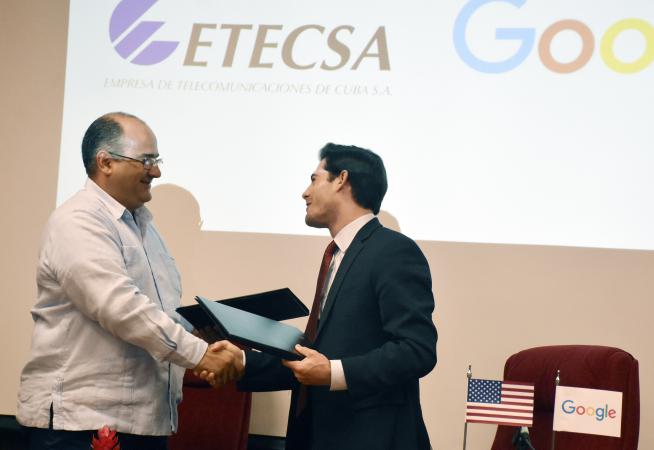 Memorando Google y Cuba