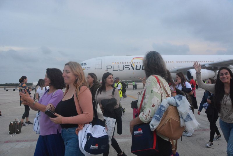Argentina-Cayo Coco-La Habana: feliz retorno de una ruta de Cubana de Aviación