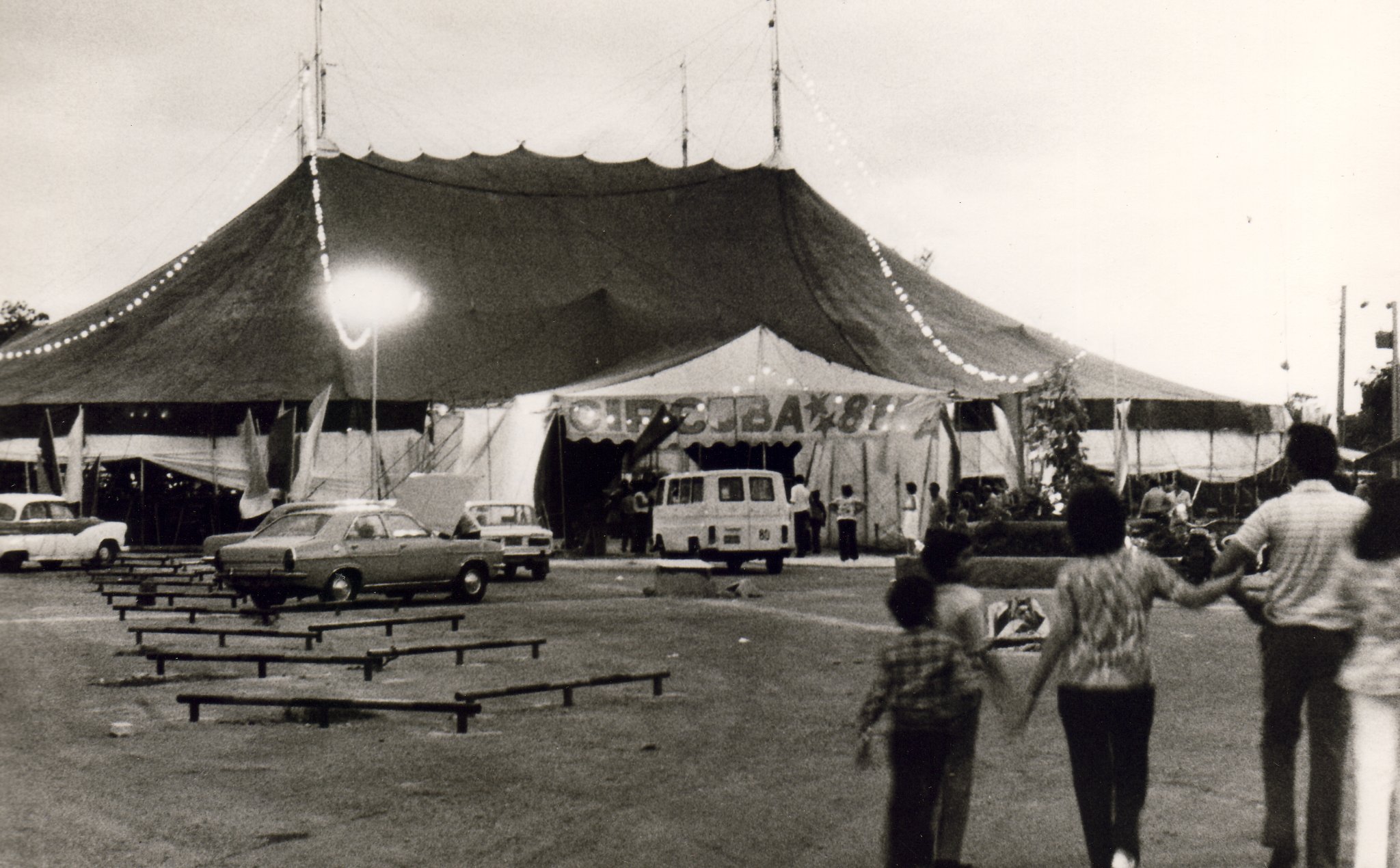 Carpa de Circuba en 1981