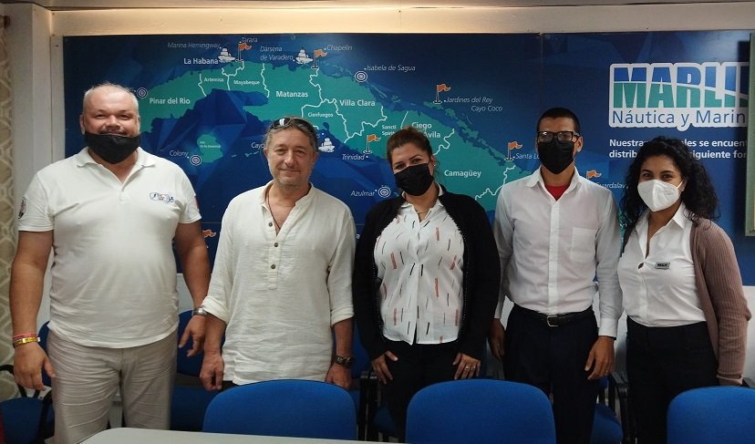 Reunión de trabajo con representantes de Empresa Marinas y Náutica Marlin S.A.