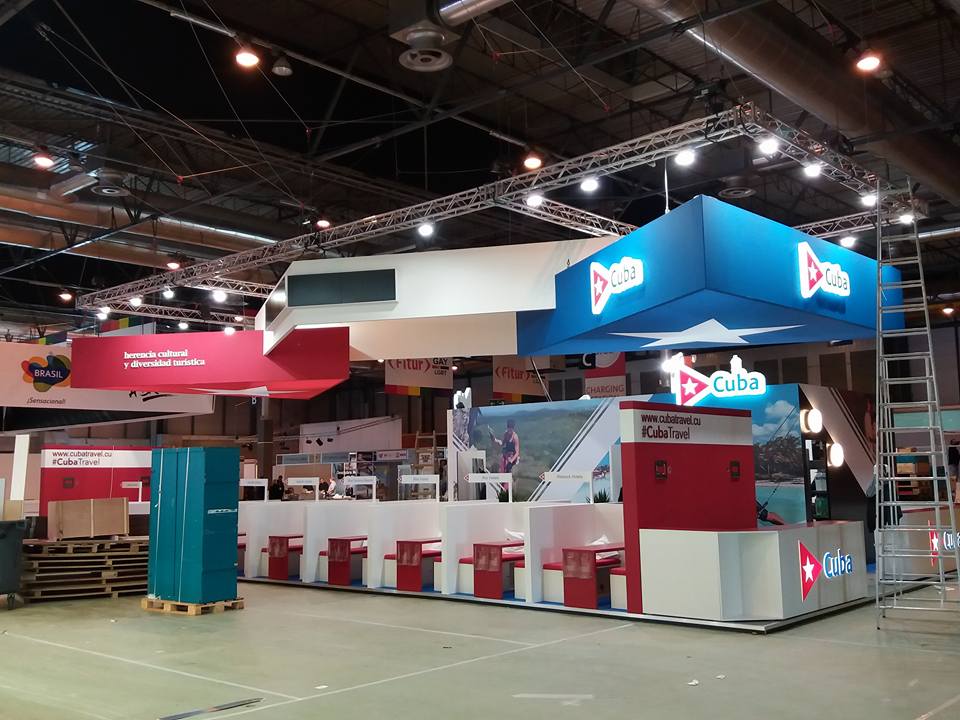 Stand de Cuba en Fitur 2017 Cuba participa en Fitur con un stand de 171 metros cuadrados