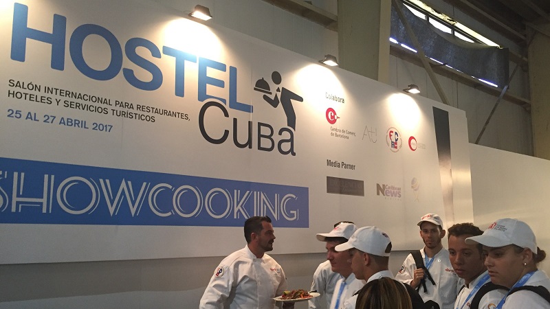 INKUG, S.L. brilla con su showcooking en Hostel Cuba 2017