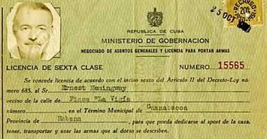 Documentos de Hemingway en Cuba llegan a Boston