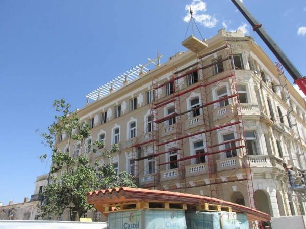 Hotel de Sagua la Grande en restauración Ministro de Turismo de Cuba recorre áreas de FitCuba 2018