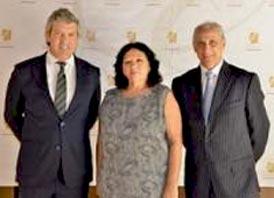 Sr. Alfonso Marín Caffarena, Sra. Xiomara Martínez Iglesias y Sr. José Carlos De Santiago Viceministra cubana del Turismo elogia IV Seminario Gastronómico Internacional Excelencias Gourmet