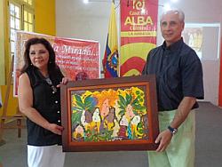 Grupo Excelencias recibe arte de Ecuador