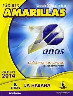 ETECSA presentó su directorio Páginas Amarillas impreso por Goldblack Investments, empresa del Grupo Excelencias