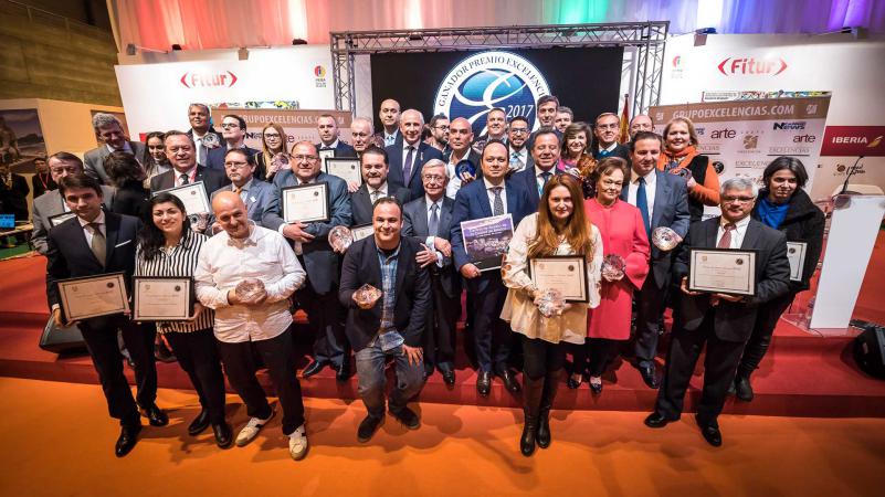 Foto: Victoria Thomen Premios Excelencias 2017 entregados en FITUR