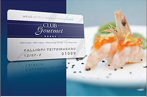 Nuevas ventajas del Club Gourmet de Meliá Cuba