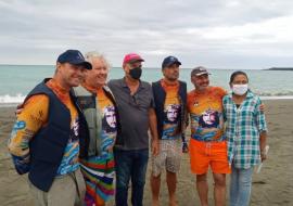 Kitesurfistas rusos establecen un nuevo récord Guinness en Baracoa